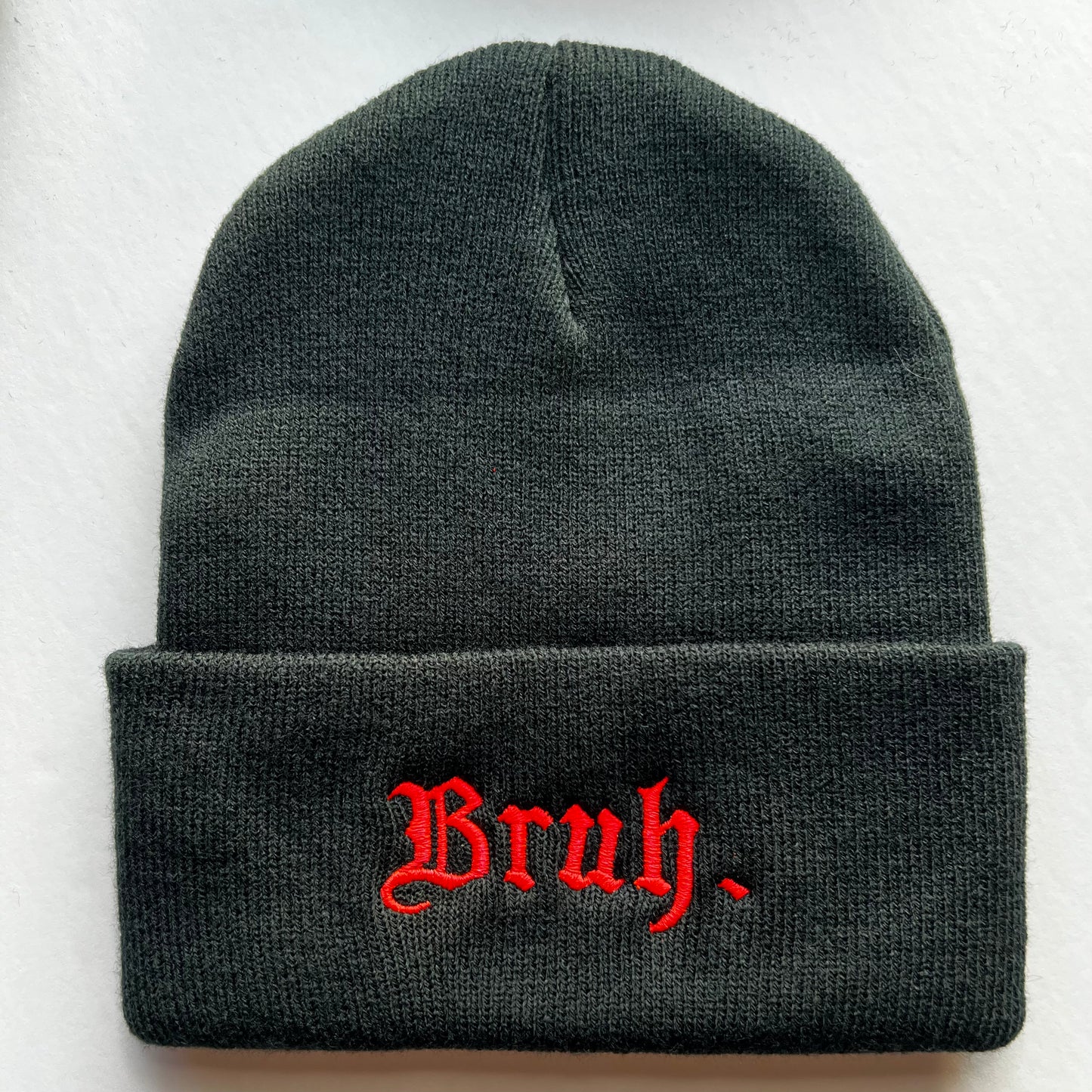 The Fleece Lined “Bruh” Neon Orange